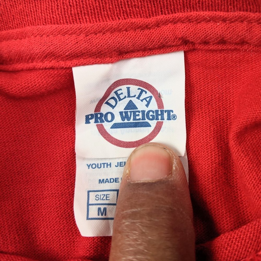 MLB Chicago Cubs Delta Pro Weight Youth Red Tee - Picture 4 of 7